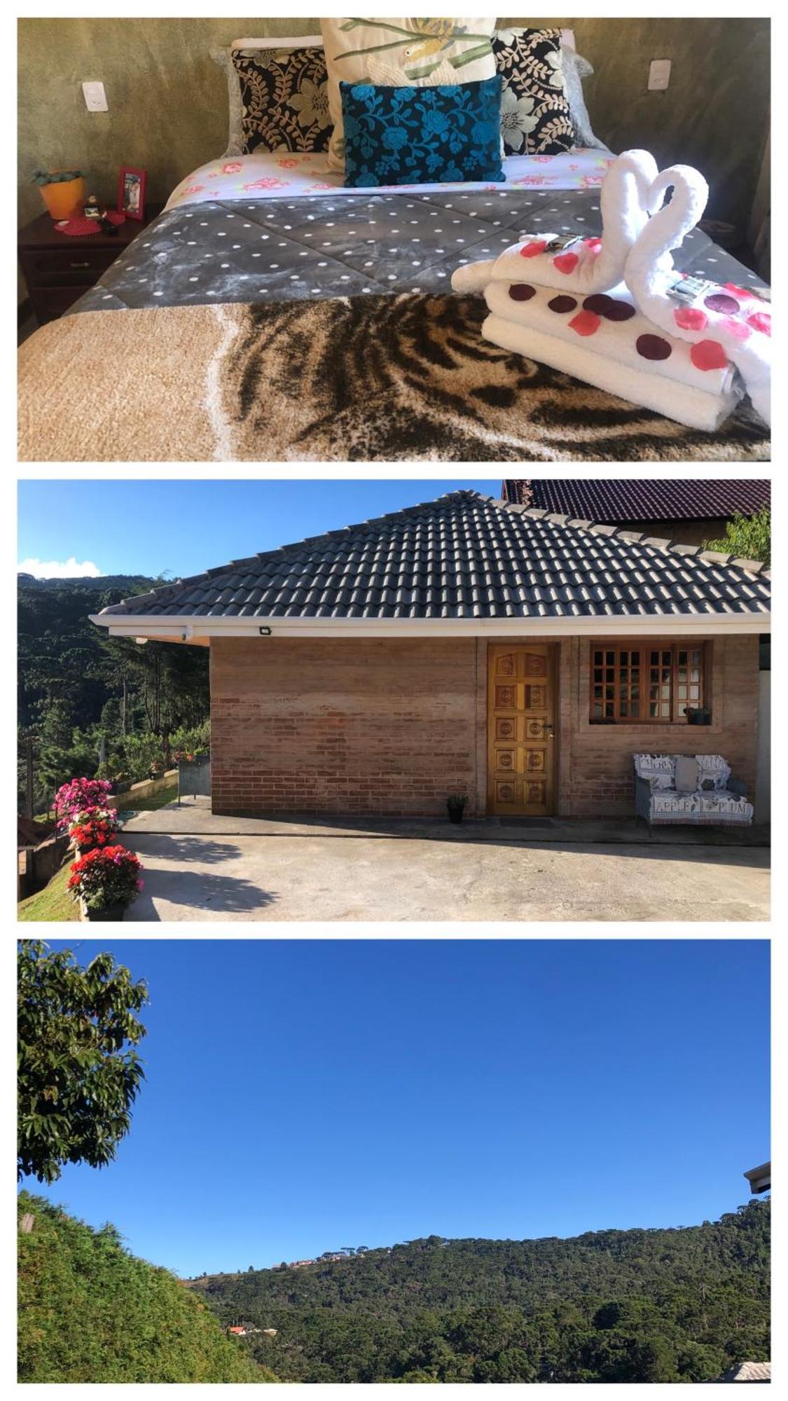 Casa Aconchegante Na Montanha Apartment กังโปสดูจอร์เดา ภายนอก รูปภาพ
