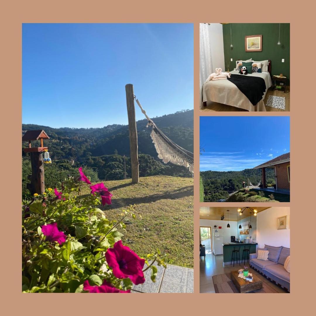 Casa Aconchegante Na Montanha Apartment กังโปสดูจอร์เดา ภายนอก รูปภาพ
