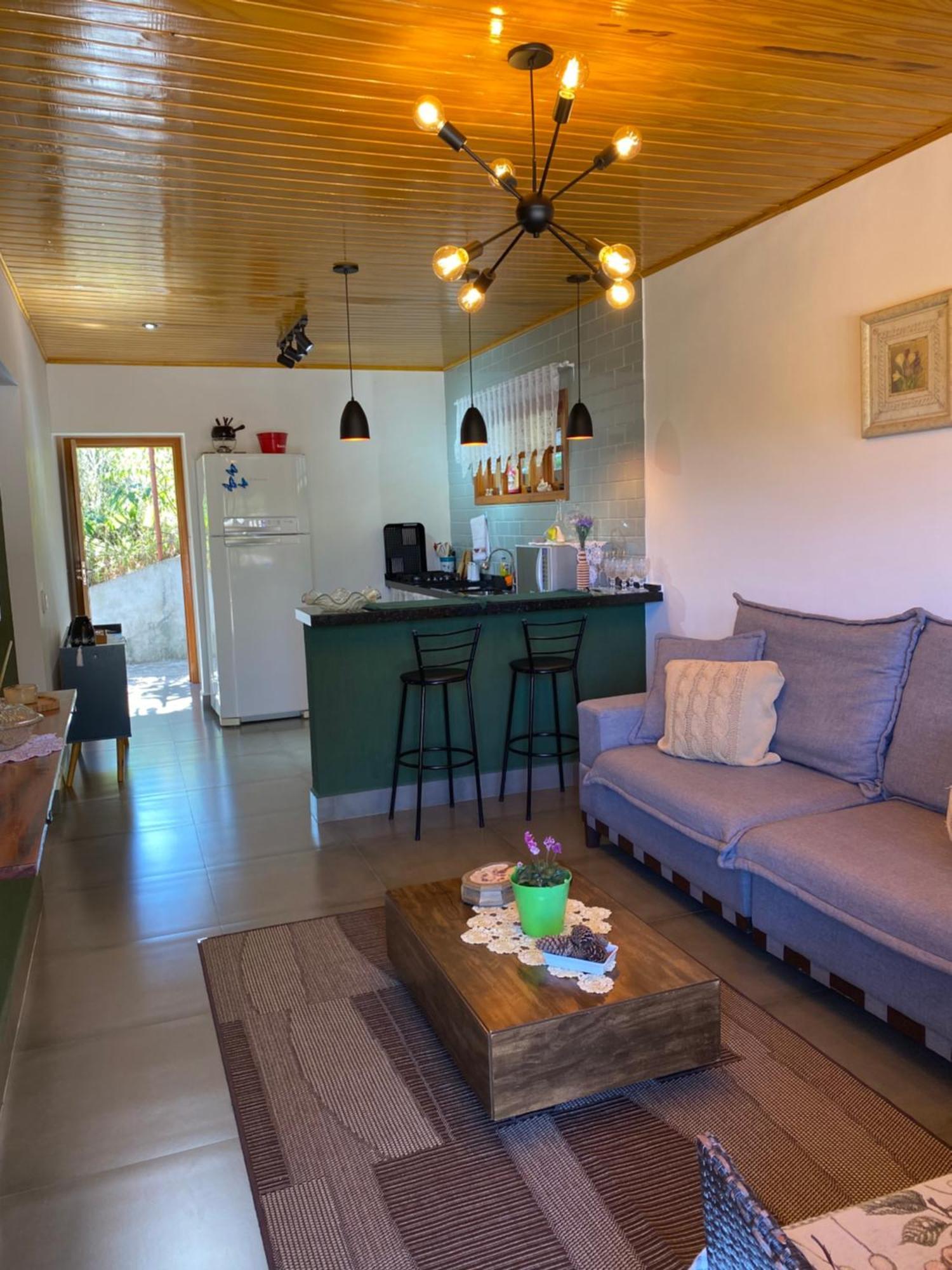 Casa Aconchegante Na Montanha Apartment กังโปสดูจอร์เดา ภายนอก รูปภาพ