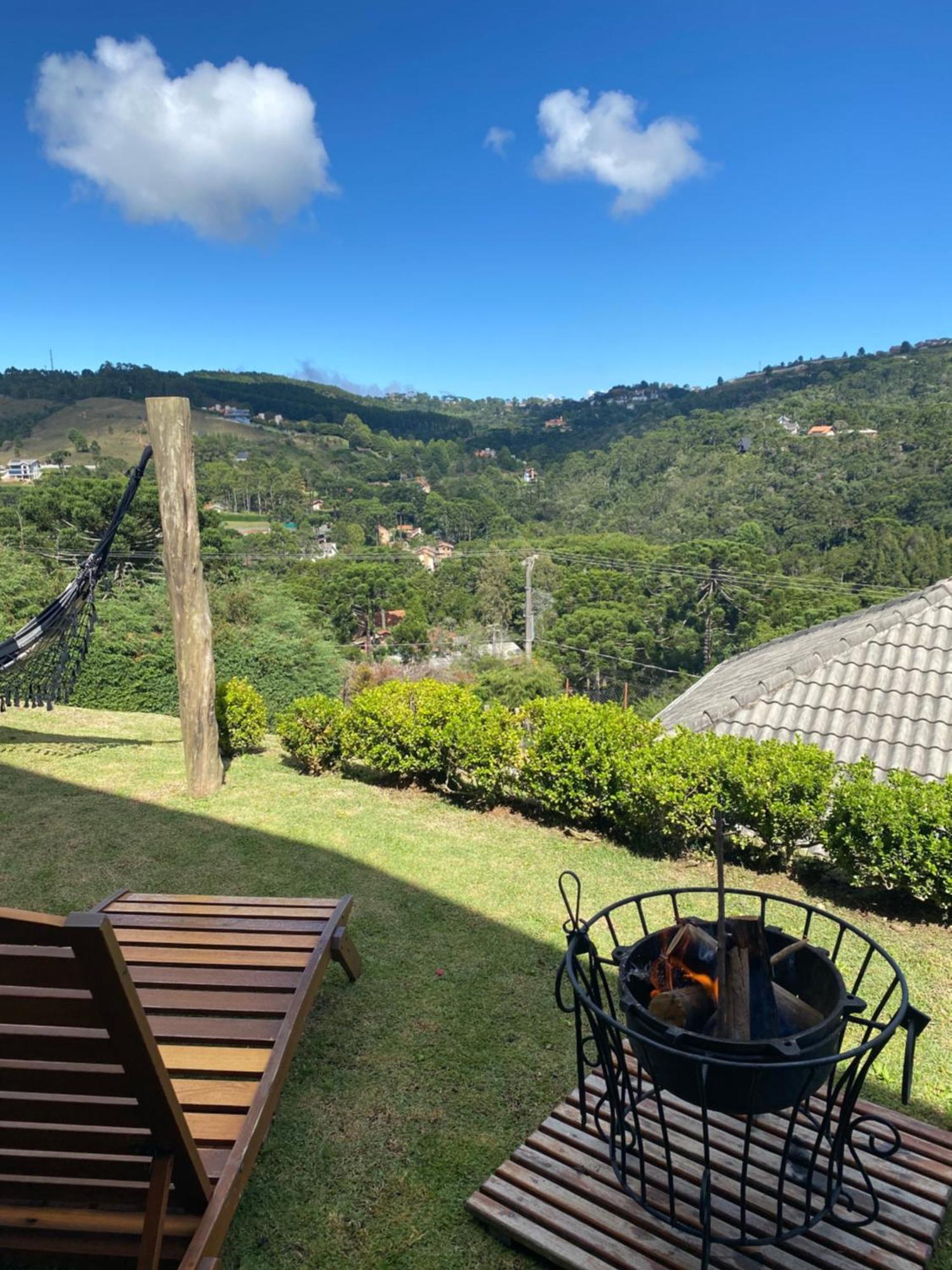 Casa Aconchegante Na Montanha Apartment กังโปสดูจอร์เดา ภายนอก รูปภาพ